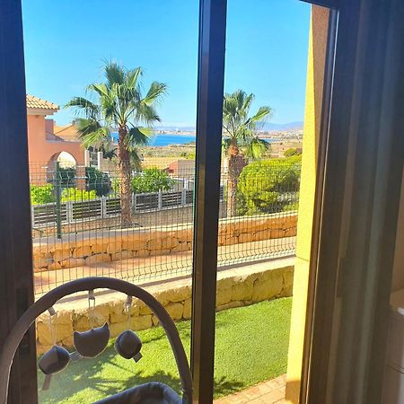 Apartamento con hermoso jardín y AC Isla Plana Exterior foto
